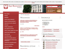 Tablet Screenshot of plock.sr.gov.pl