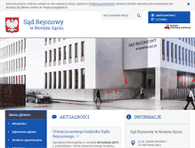 Tablet Screenshot of bip.nowysacz.sr.gov.pl