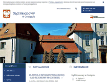 Tablet Screenshot of gostyn.sr.gov.pl