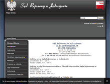 Tablet Screenshot of jedrzejow.sr.gov.pl