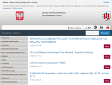 Tablet Screenshot of olecko.sr.gov.pl