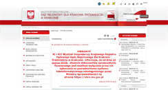 Desktop Screenshot of krakow-sr.sr.gov.pl