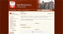 Desktop Screenshot of myslowice.sr.gov.pl