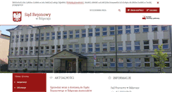 Desktop Screenshot of bilgoraj.sr.gov.pl