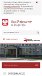 Mobile Screenshot of bilgoraj.sr.gov.pl