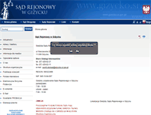 Tablet Screenshot of gizycko.sr.gov.pl