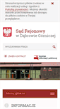 Mobile Screenshot of dabrowag.sr.gov.pl